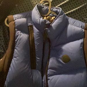 Blue Moncler Vest size 3
